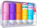 Tocelffe 19-Pack TSA Approved Travel Bottles Set - Leak Proof Containers for Toiletries