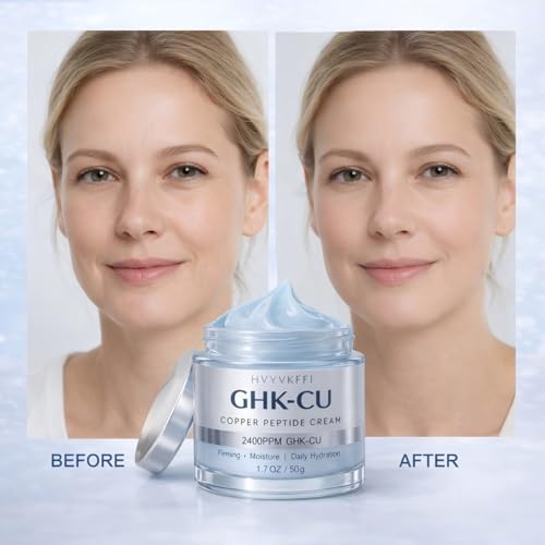 GHK-CU Copper Peptide Cream 2400PPM Firming Moisturizer