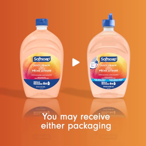 Softsoap Juicy Peach Liquid Hand Soap Refill - 50 fl oz, Pack of 1