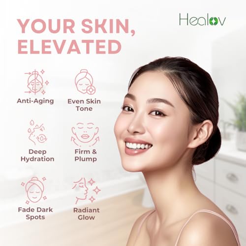 PDRN Cream ? Rejuvenating Korean Face Moisturizer with Salmon DNA, Niacinamide & Vitamin C ? Anti-Aging, Firming, Plumping Daily Cream for Dark Spots, Uneven Tone, Glow, Collagen & Barrier Repair