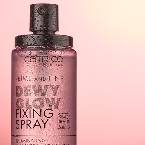 Catrice Prime & Fine Illuminating Dewy Glow Makeup Spray - Hydrating Primer & Finisher