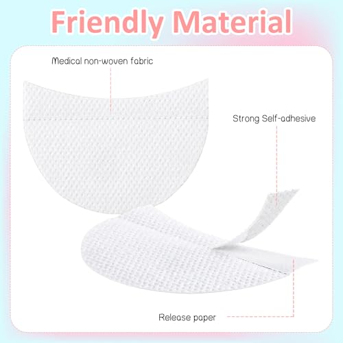 400pc Lint-Free Eyeshadow Shield Pads for Lash Extensions