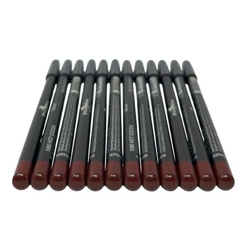 Ultra Fine Creamy Lip Liner Pencil 12-Pack Long Lasting