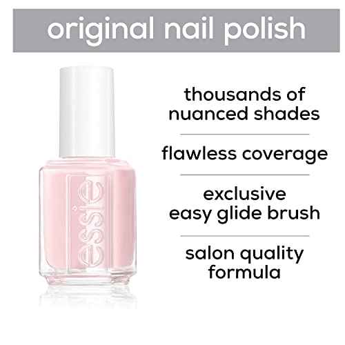 Essie Salon-Quality Nail Polish, 8-Free Vegan, Cool Grayish Lavender, In Pursuit Of Craftiness, 0.46 fl oz