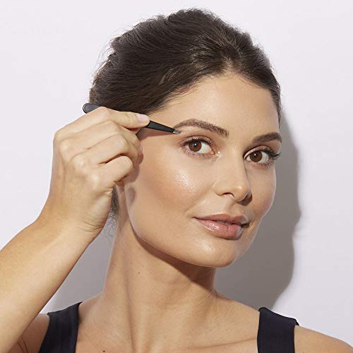 Tweezerman Stainless Steel Slant Tweezer - Eyebrow Tweezers for Women and Men (Black) & Stainless Steel Slant Tweezer - Eyebrow Tweezers for Women and Men (Neon Pink)