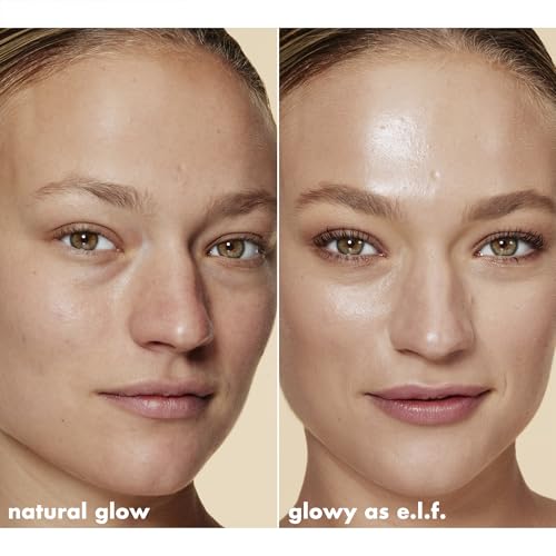 e.l.f. Halo Glow Liquid Filter - Complexion Booster, 3 Light/Medium