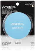 COVERGIRL Clean Matte Pressed Powder, Oil Control, .35 oz