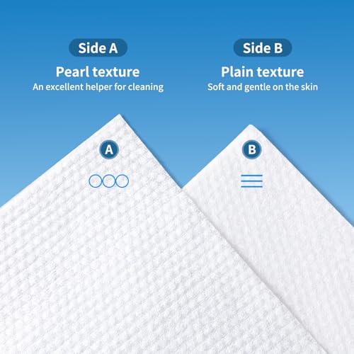 Matern'ella Disposable Face Towels - 498 Count Soft Washcloths