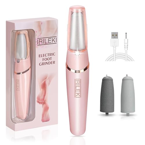 Rechargeable Electric Callus Remover with 6 Replacement Heads