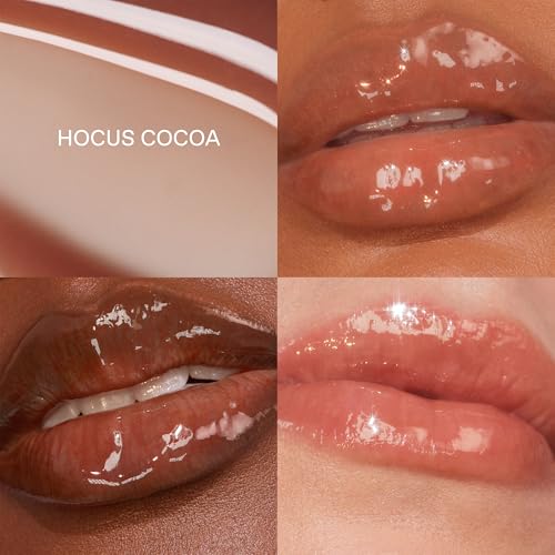 Hocus Cocoa Lip Gloss Balm by r.e.m. beauty | Hydrating Hyaluronic Acid