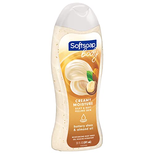 Softsoap Softsoap moisturizing body wash, shea and almond oil - 20 fluid ounce (4 pack), 20 Ounce