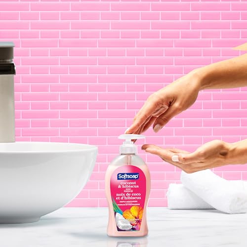Softsoap Coconut and Hibiscus Liquid Hand Soap - 11.25 oz Pack of 6