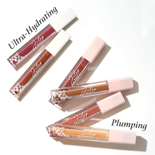 Julep So Plush Hydrating Lip Gloss - In The Clear - High-Shine Hydrating Lightweight Lip Color - Non-Sticky Formula - Vitamin E Soothes and Repairs Lips