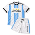 Men's National Flag Soccer Jersey & Shorts Set
