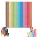 Light Spring Color Analysis Drape – 65x65cm