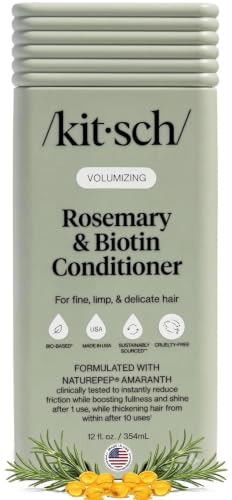 Kitsch Rosemary & Biotin Volumizing Conditioner for Hair Growth (12 oz)