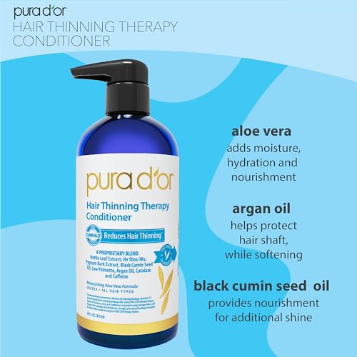 PURA D'OR Biotin Hair Thickening Conditioner 16 oz