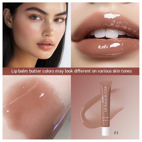 Summer Butter Lip Balm, Moisturizing Hydrating Natural Lip Care, Rich in Nutrients for Soft Smooth Lips