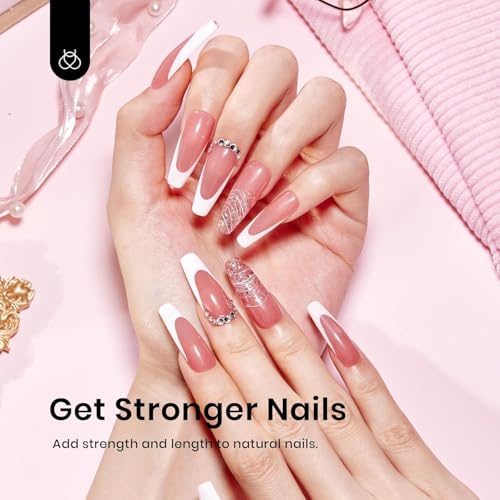 Beetles Builder Gel Set, 6 Colors - Nail Strengthening & Extension