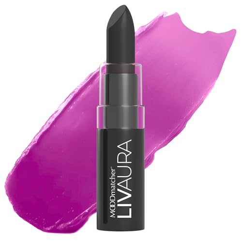MOODmatcher LIVAURA Color Changing Lipstick – Long Lasting, Moisturizing Cream Lipstick for Women