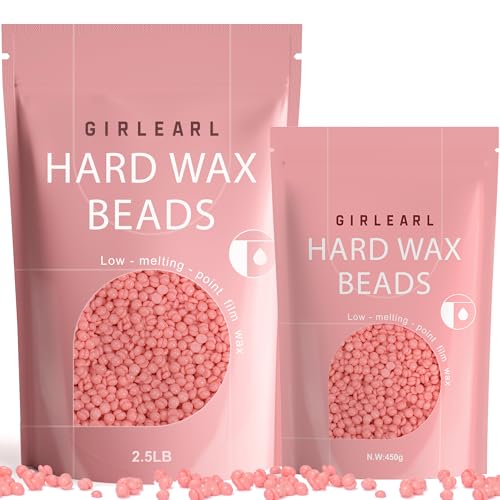 Rose Wax Beads for Hair Removal - 1lb + 2.5lb for Brazilian Bikini Waxing at Home