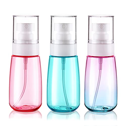 Cosywell Travel Spray Bottle TSA Approved 2oz Fine Mist (3 Pack)