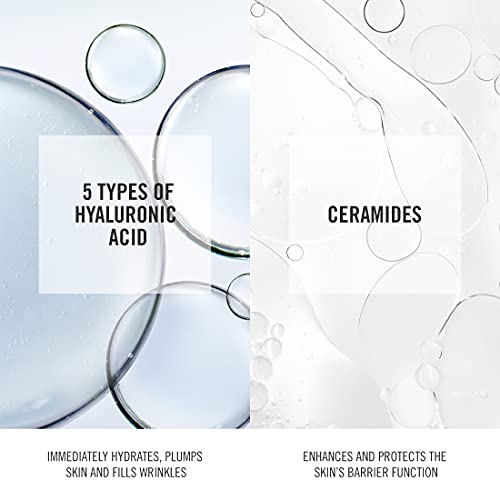 laCabine 5x Pure Hyaluronic Ampoule Serum for an anti-aging plumping effect with 5 Types of Hyaluronic Acid and Ceramides