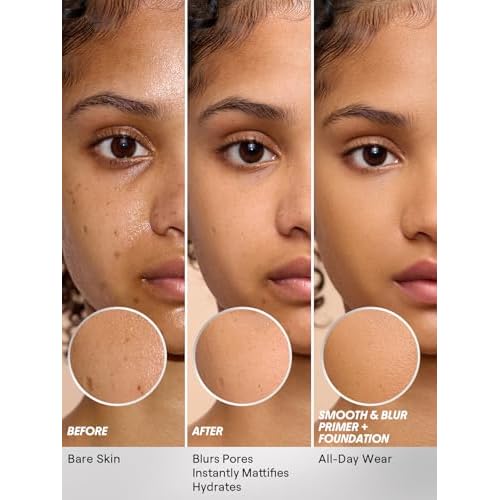 SHEGLAM Camera On Smooth & Blur Primer Mattifying Makeup Base Primer for Smoothing Skin
