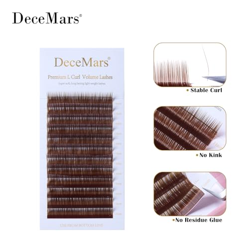 DeceMars LD Curl Eyelash Extensions 0.07mm Mixed Tray