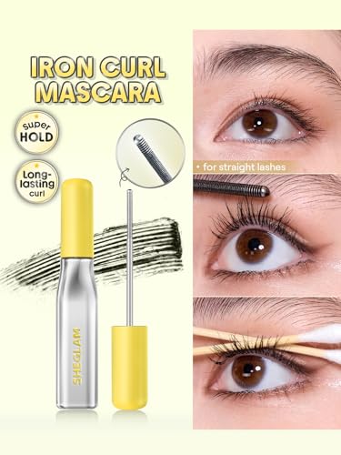 SHEGLAM Lashlighter Iron Curl Mascara - Waterproof Lengthening
