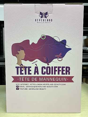 Mannequin Head with 80% Real Human Hair, 28“ Make up Cosmetology Manikin Practice Head with Hair,Braiding Hairdressing Doll Head with Table Clamp + DIY Hair Styling Set Suitable for Hair Extensions