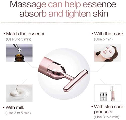 24K Gold Facial Massager with Micro Vibration Pulse