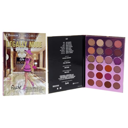Legally Nude 24 Eyeshadow Palette by RUDE Cosmetics