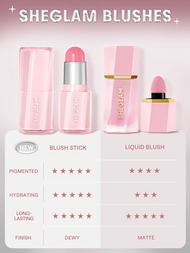 SHEGLAM Buttery Bliss Blush Stick - Guava Juice