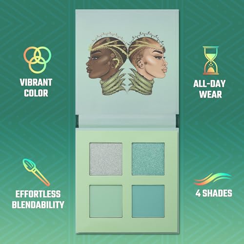 Juvia's Place Rebel Quad Mint Eyeshadow Palette