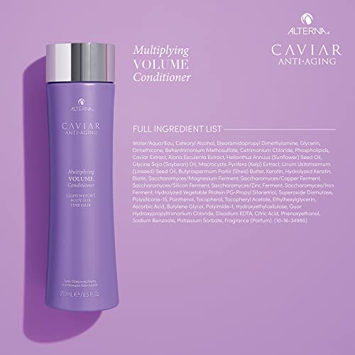 Alterna CAVIAR Anti-Aging Multiplying Volume Conditioner | For Fine, Limp or Thin Hair | Create Instant Volume and Thickness | Sulfate Free