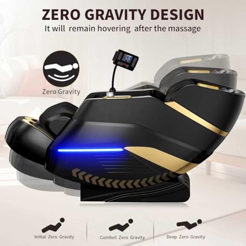 Dr.hiumi Zero Gravity Massage Chair Full Body with 3D SL-Track