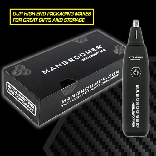 MANGROOMER - INTELLIMAX PRO ? New Nose and Ear Trimmer (with a Free Bonus Rotary TIP and Blade)