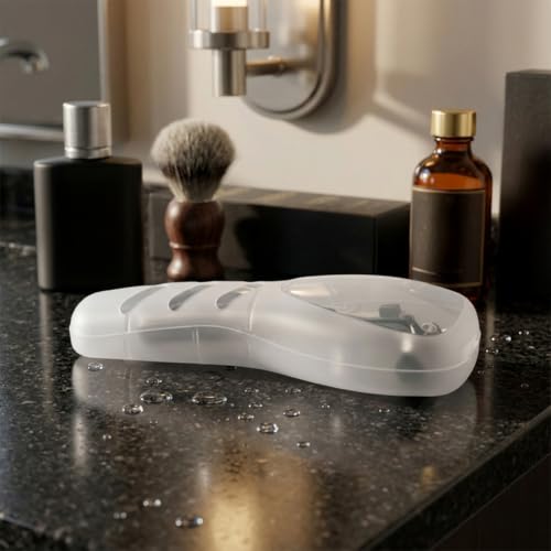 Oruola 2-Piece Travel Razor Case for Men – Portable