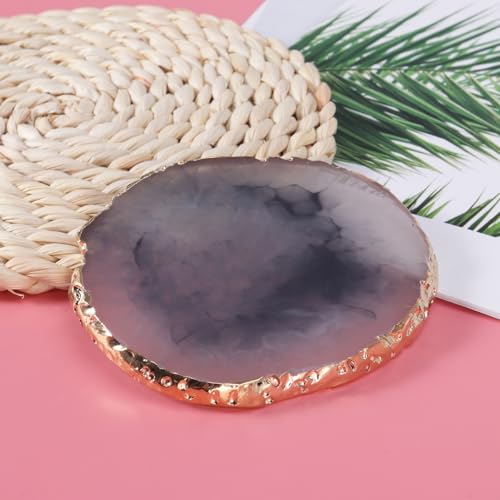 Lurrose Resin Nail Art Palette - Mixing Tray for Nail Polish