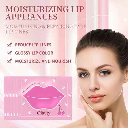 30 Pairs Lip Mask & Eye Mask,24K Gold Gel Under Eye Patches for Puffy Eyes & Dark Circles,Nourishes Lip Eye Skin,Reduce Fine Lines,Bachelorette Party Favors,Skincare,Christmas Stocking Stuffers