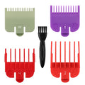 Professional Hair Clipper Guard Set for Wahl & More - 4 Color-Coded Attachments
