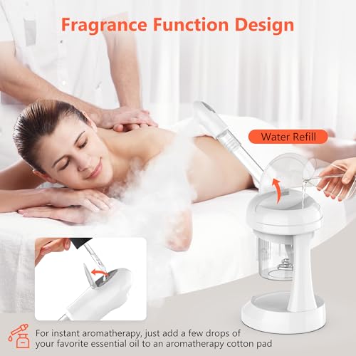 TASALON Facial Steamer with Ozone & 360° Rotating Arm