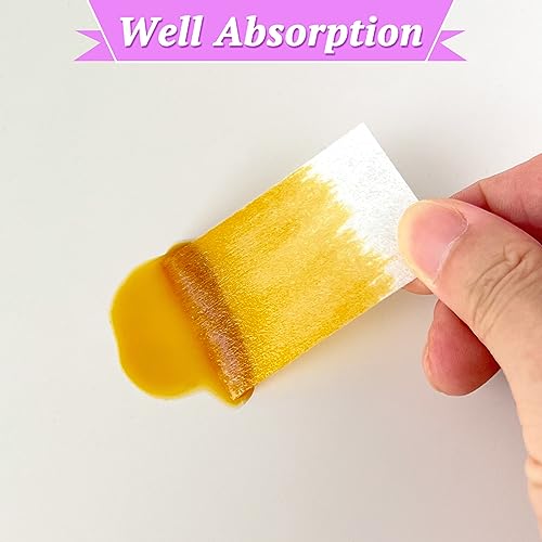 1000 Pcs Lint Free Nail Wipes & 2 Cuticle Pushers - Gel Remover Pads