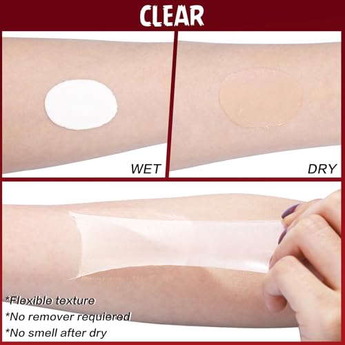 Liquid Latex SFX Makeup - Fake Skin & Wounds for Halloween Costumes