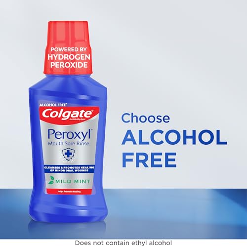Colgate Peroxyl Mouth Sore Rinse, 1.5% Hydrogen Peroxide, 16.9 fl oz