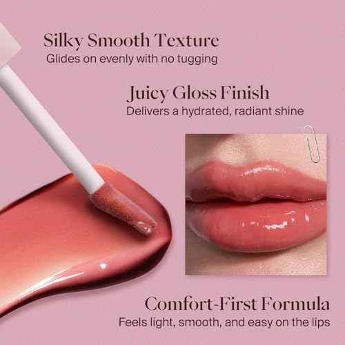 Joocyee 2-in-1 Lip Liner & Gloss Duo - Icy Lilac