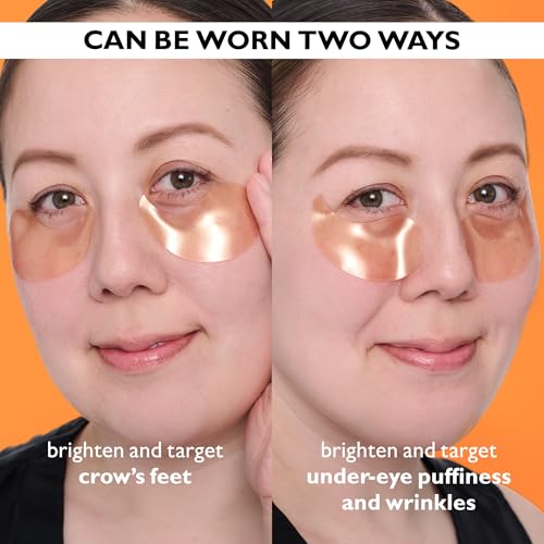 Peter Thomas Roth | Potent-C¢â Power Brightening Hydra-Gel Eye Patches | Eye Mask Patches for Under-Eye Bags and Fine Lines | Brightens The Look of Dark Circles