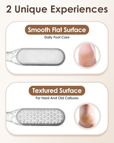 Stainless Steel Foot File - Callus Remover for Hard Skin