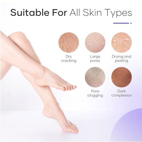 Lacqura Deluxe 6-Step Spa Pedicure Kit - Callus Remover Gel & Foot Scrub
